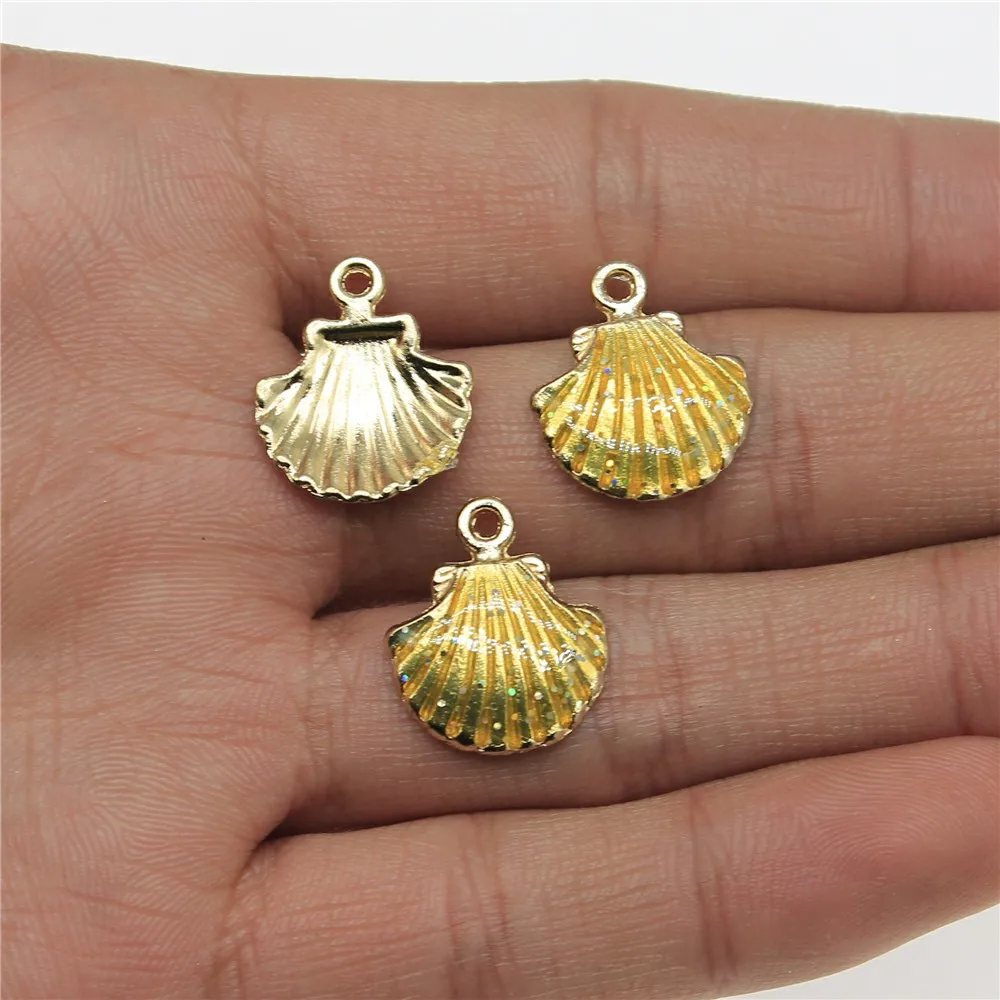 Jewelry Making Diy Handmade Craft Charms 10pcs Enamel KC Gold Color 