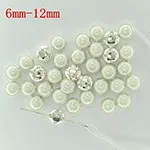 Sewing Rhinestones Silver 26