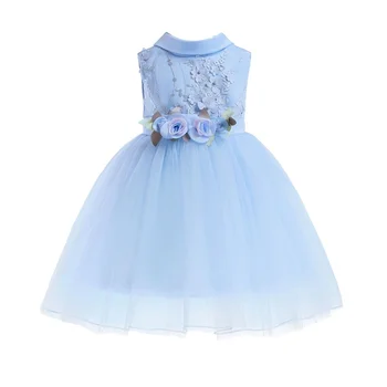 

New Christmas Party Girls Dresses Baby Princess Dress 3D Printting Halloween Costume Sleeveless Baby Girls Clothes 3-9yrs