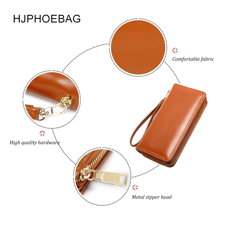 HJPHOEBAG, новинка, модные женские кошельки, длинный стиль, многофункциональный кошелек, кошелек, свежая искусственная кожа, женский кошелек, YC038