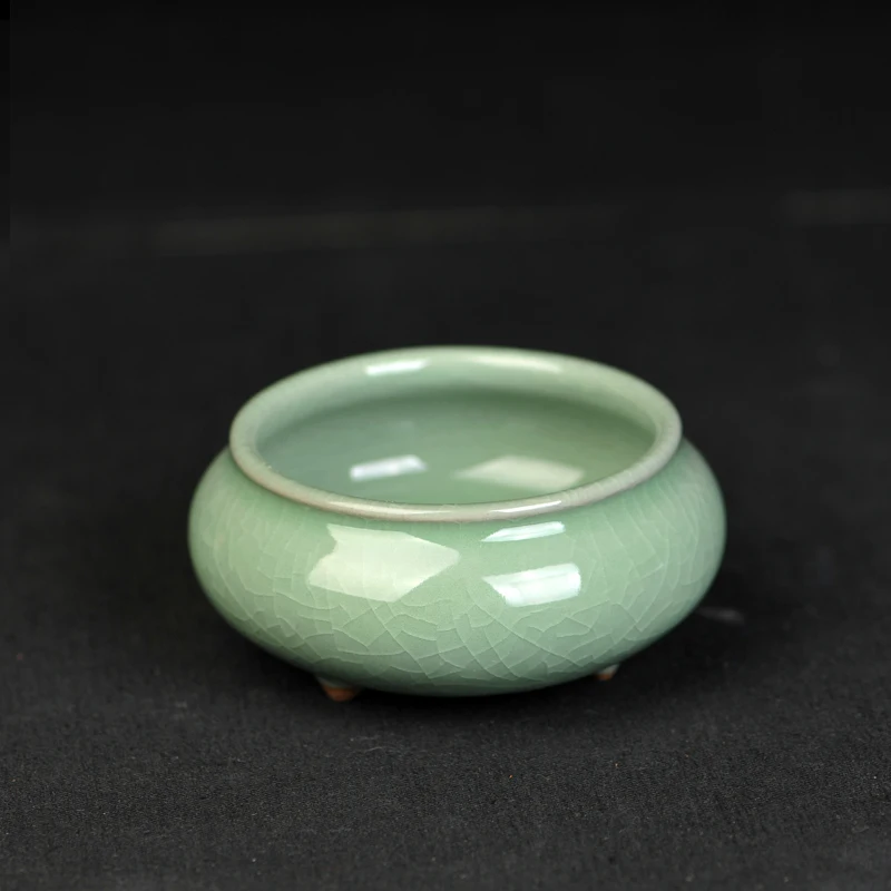 Longquan celadon ароматерапевтическая печь, керамическая медная крышка, ладан для печи, держатель для благовоний, медный santalwood, благовония в катушке