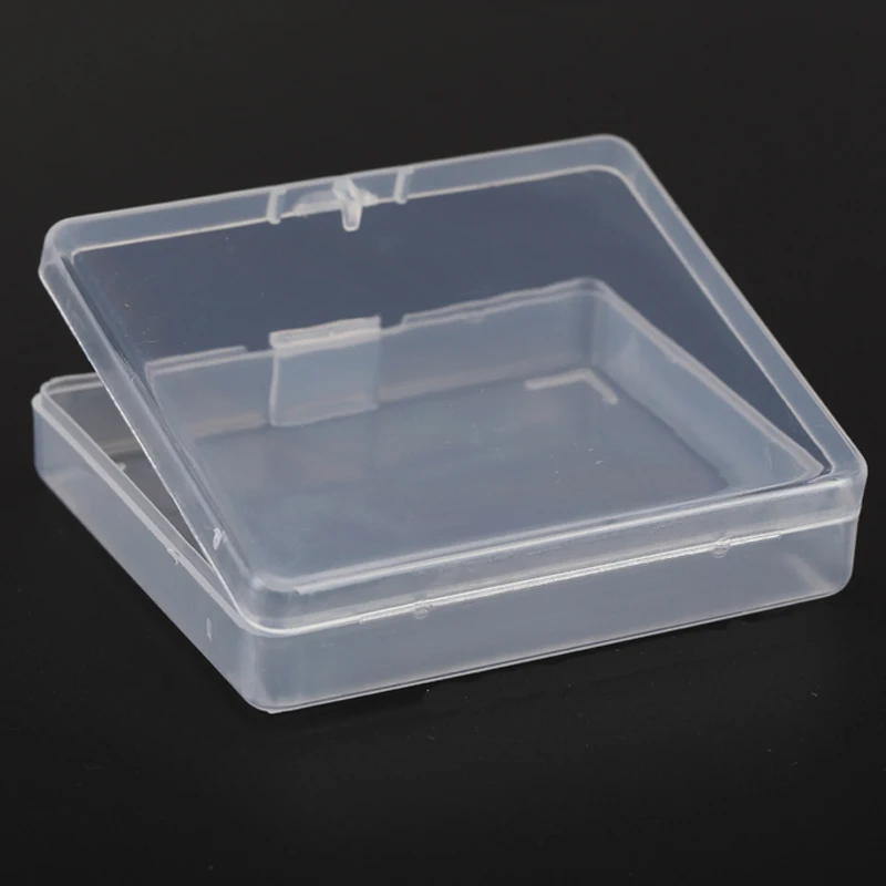 Thick Transpa Small Square Plastic Bo With Lid Packaging Thick Transpa Small Square Plastic Bo With Lid Packaging Storage Box For Jewelry Organizer Parts Boite Rangement In Bins From