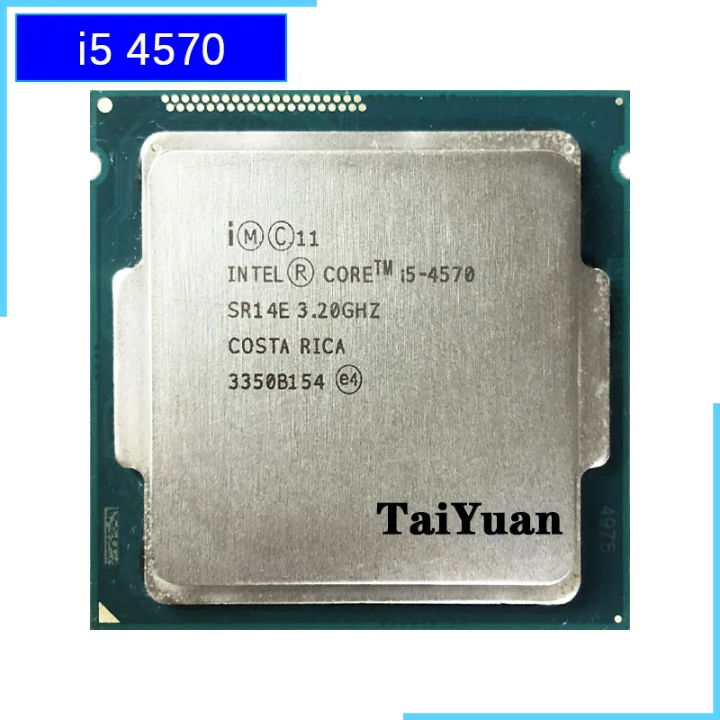 renovado Procesador Intel Core i5-4570 para CPU de sobremesa SR14E