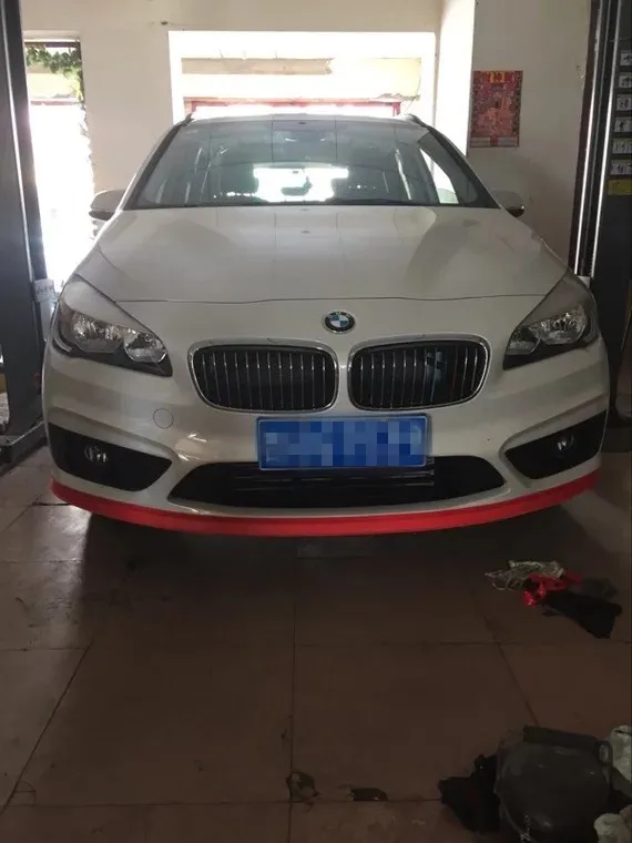 

2.5m Car Styling Front bumper lip Side Stickers For BMW F52 E82 F46 F45 F23 F22 F34 F30 F31 E92 E93 F33 F10 E63 F01h i3s i3 E90