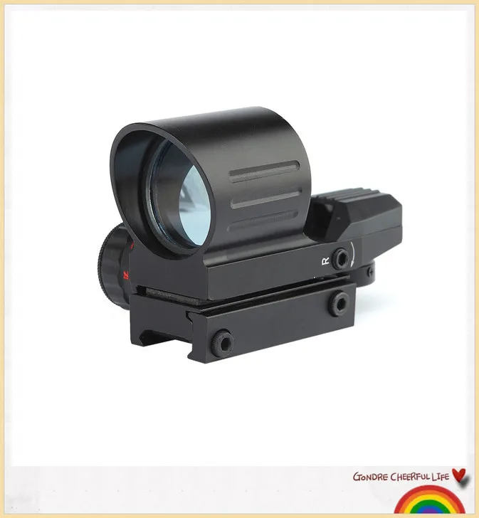 

Airsoft Tactical Holographic Reflex 4 Reticles Red Green Dot Sight Scope 21mm Rail Airsoft for hunting