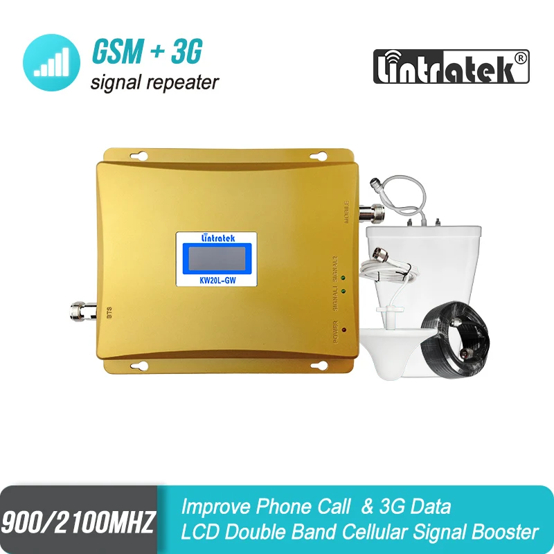 ЖК-дисплей Дисплей GSM 900 Ретранслятор 3g 2100 сотовый телефон усилитель сигнала WCDMA 2G
