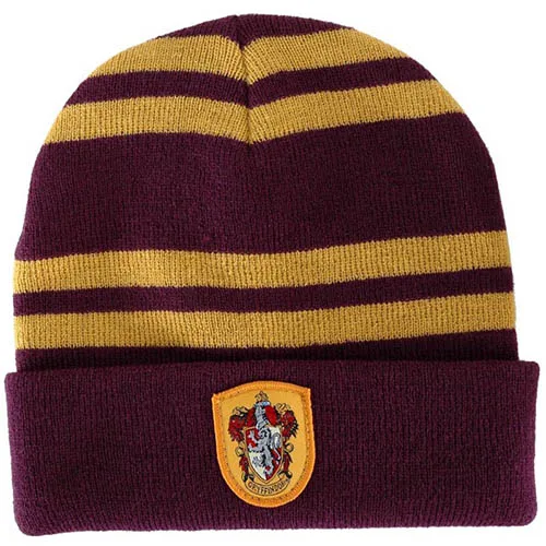 Harri Potter Touch Gloves Hat Earmuffs Cap Gryffindor/Slytherin