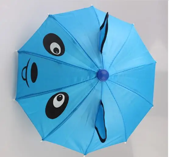 1 шт. зонтик дождевик Кукла Одежда для 18 дюймов американские куклы Baby Born куклы аксессуары - Цвет: blue