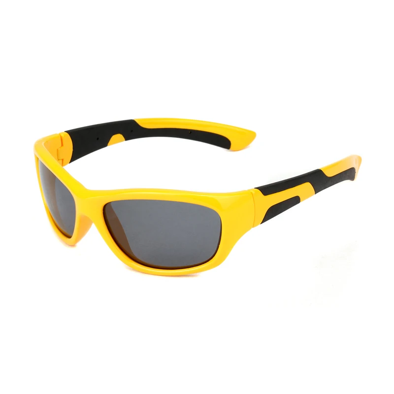 JIANGTUN супер легкие детские TR90 поляризованных солнцезащитных очков детей безопасности бренд очки Гибкая резиновая Óculos Infantil JT3452 - Цвет линз: C4