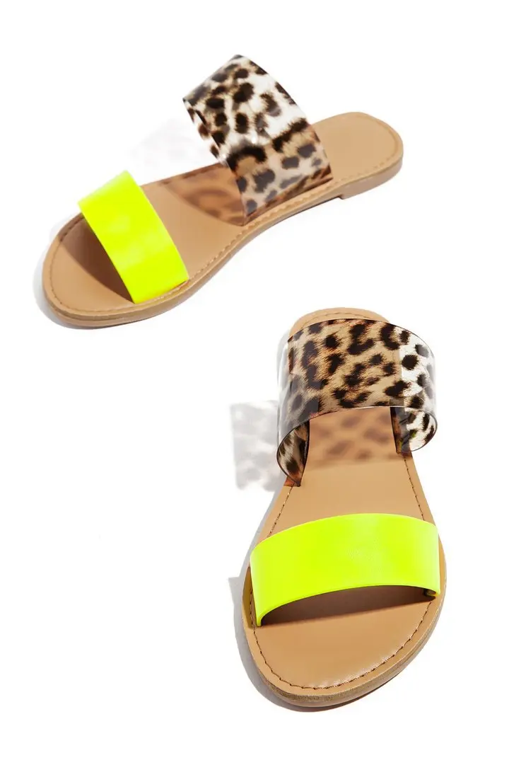 

2019 Fashion Shoes New Women Diamond Belt Slides Girls Rhinestone Wild Plus Size Dating Flat Slippers Shoes
