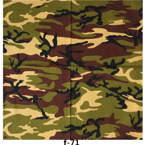 Camo military Hip-hop Cotton Blended Brand Bandanas For Men Women Magic Head Scarf Scarves Wristscarf Accessories For Men Woman head scarves for men Scarves