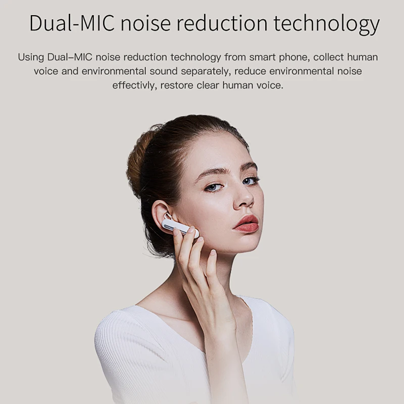 2017 QCY Q30 бизнес беспроводные наушники Bluetooth V4.2 с двойным микрофон Громкая связь