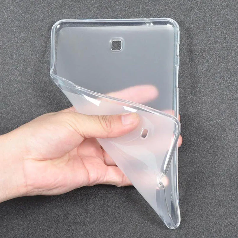 Case for Samsung Galaxy Tab 4 8.0 T330 T331 Soft TPU Cover for Samsung Tab4 8.0 SM-T330 SM-T331 Tablet Cases Protective Shell+Gift 4