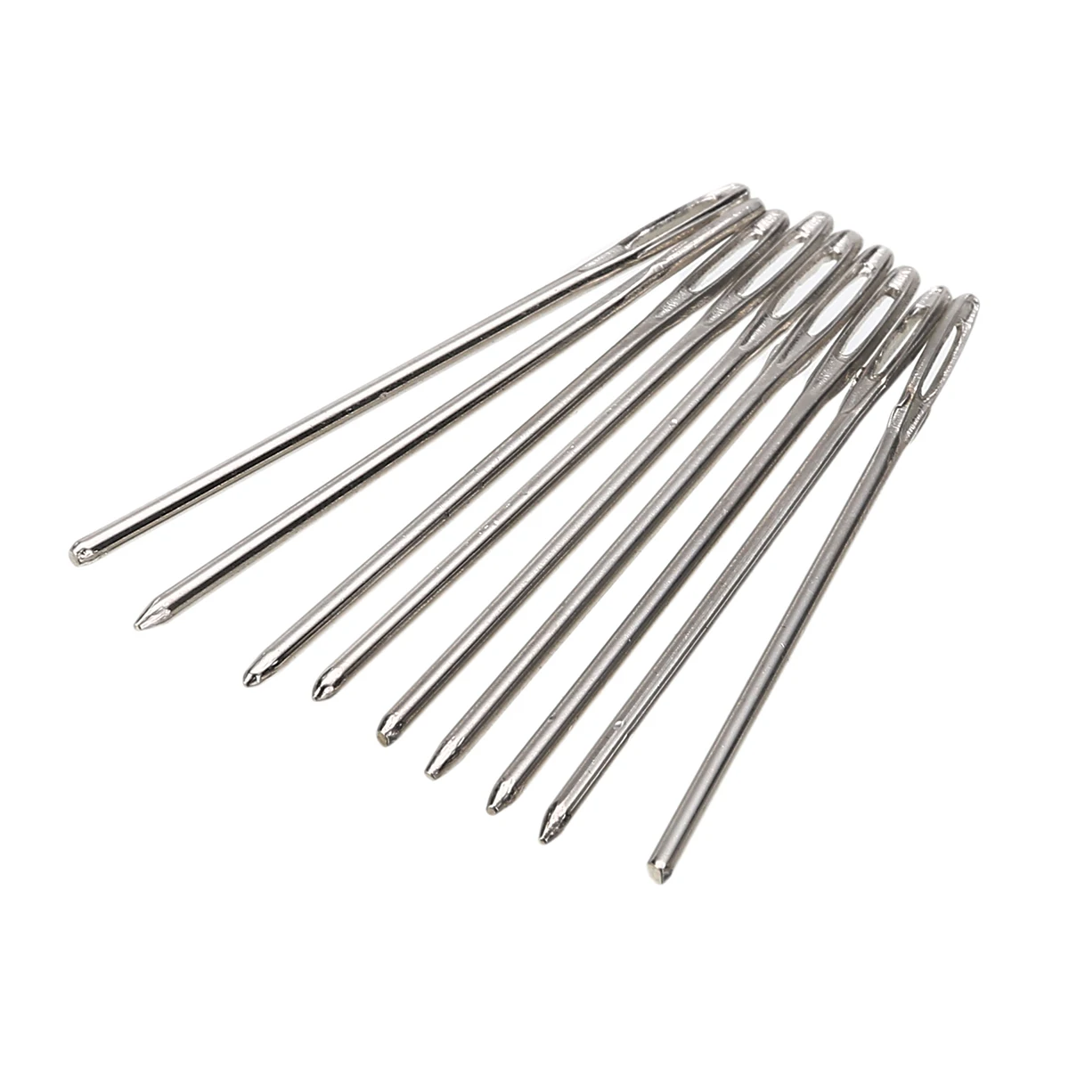 10pcs 1cm Large Eye Needles Embroidery Tapestry Darning Needle DIY Sewing Crafts Tools for Weaving Scarf Sweater