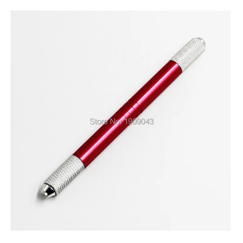 

30pcs Double Heads Purple Color Cosmetic Eyebrow Microblading Tattoo Pen Permanent Makeup Pen Machine 3D Manual Pen