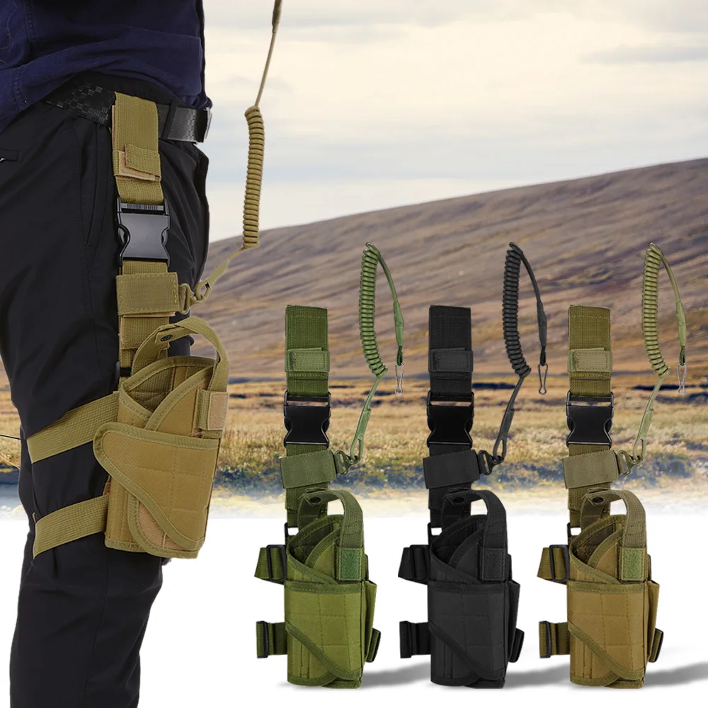 Buy Military Tactical Gun Holster Pistol Drop Leg