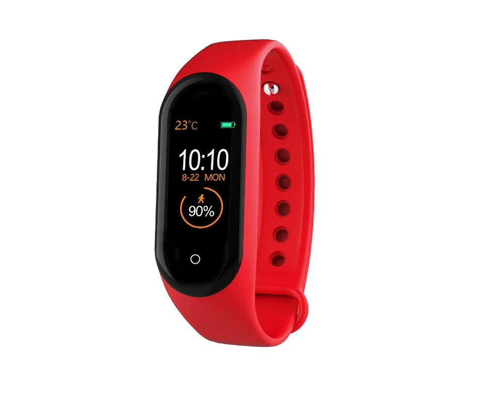 Новейший M4 умный Браслет Bluetooth спортивные часы Смарт-браслет цветной экран водонепроницаемый Пульс фитнес для Android IOS