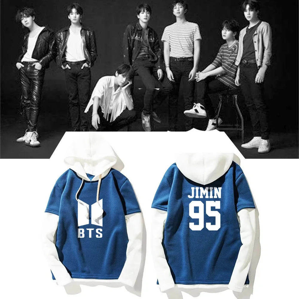 

New autumn winter men women blue and white unisex hoody Hooded Hoodies sweatshirt pullover