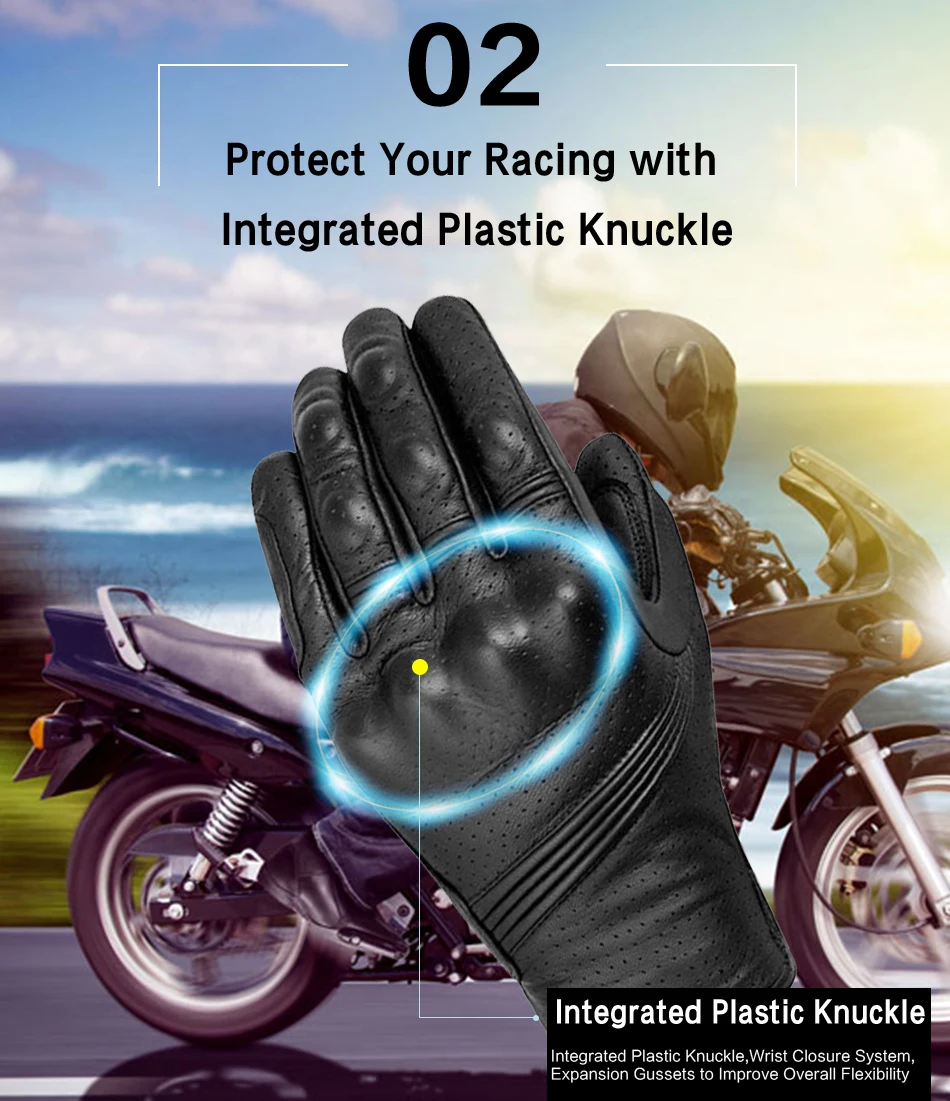 Мото rcycle перчатки с сенсорным экраном козья кожа мужские мотоперчатка Электрические Велосипедные перчатки Luvas da moto cicleta Os carros eletricos