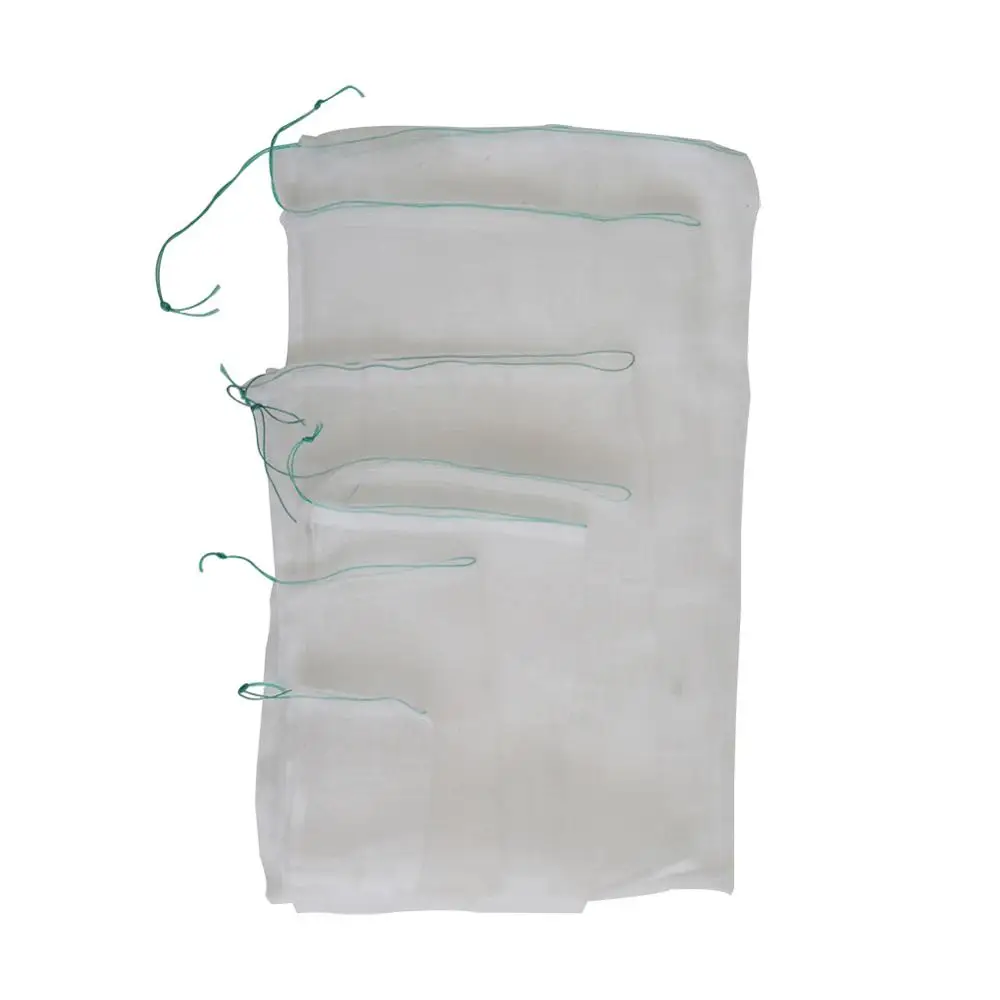 

Nylon Drawstring Plant Fruit Vegetable Protective Grow Mesh Bags Garden Agriculture Anti Bird Pest Insect Protection Net Bag 2Pc