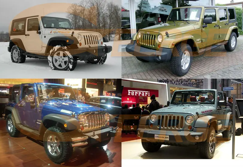 ccfl angel eyes Jeep Wrangler CJ TJ JK Headlamp(1)