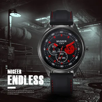 

Men's Watches Classic Black Silicone Belt Stainless Steel Sports Quartz Watch Mens Reloj Hombre 2019 Men Wristwatch Clock