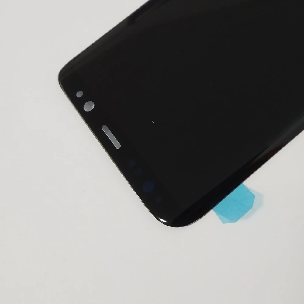 Оригинальный SUPER AMOLED S8/S8 плюс ЖК дисплей + рамка для Samsung Galaxy S8 g950 G950F Дисплей G955 G955F