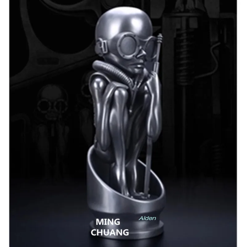 18 &quotСтатуя инопланетянина против Хищника бюст пули Кабс H. R. Giger классический AVP
