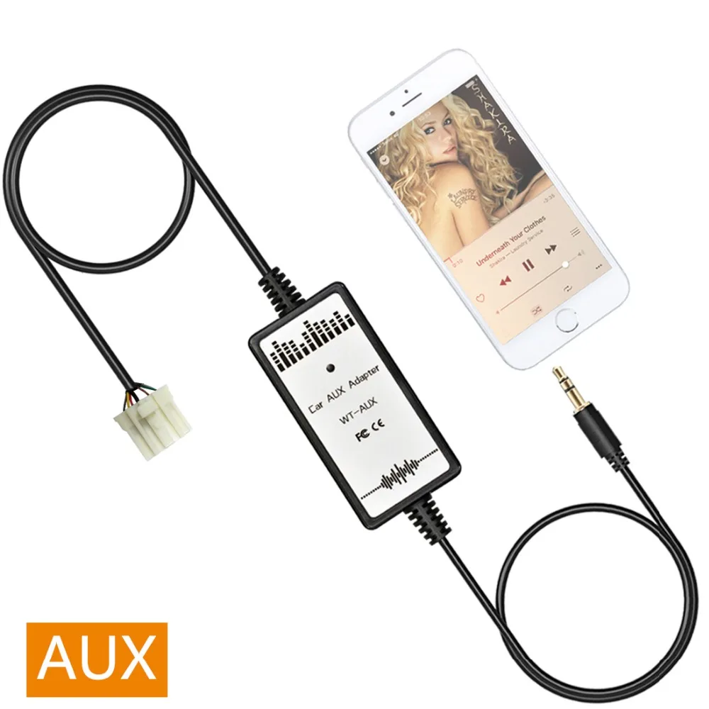 font b Car b font MP3 Player font b Radio b font Interface Aux in