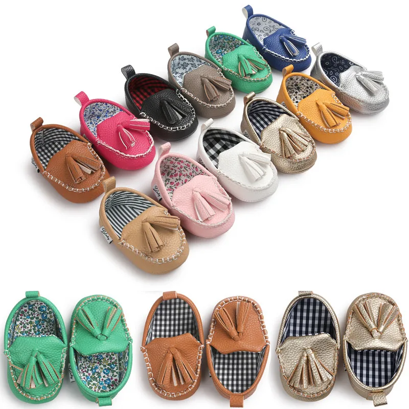 

2018 New Design Fringe Toddler Baby Spring/Autumn Shoes Unisex Baby Warm Baby Shoes Soft Sole First Walkers