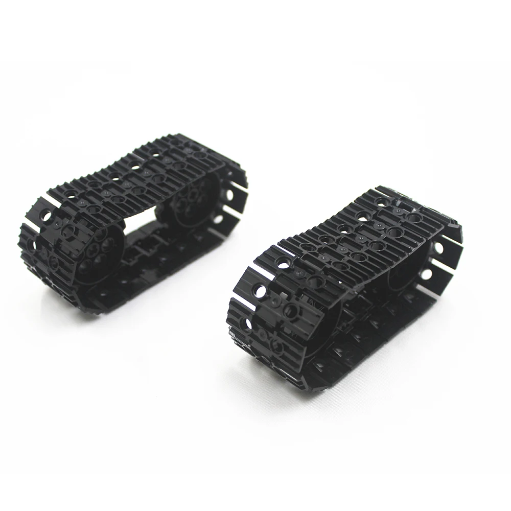 

MOC Technic Parts 40pcs Technic TRACK ELEMENT, 5X1.5 + 4pcs SPROCKET, DIA40,7 compatible with lego for kids boys toy