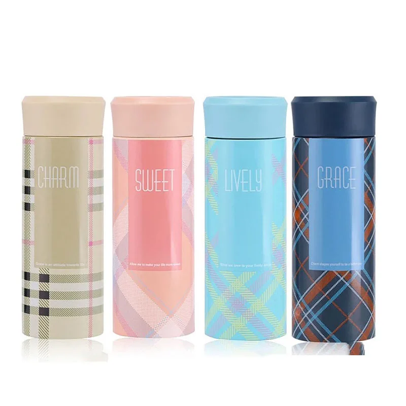 

450ml Creative Double Wall Vacuum Flask Stainless Steel Insulated Cup Portable Thermos Bottle Outdoor Coffee Thermal Mug