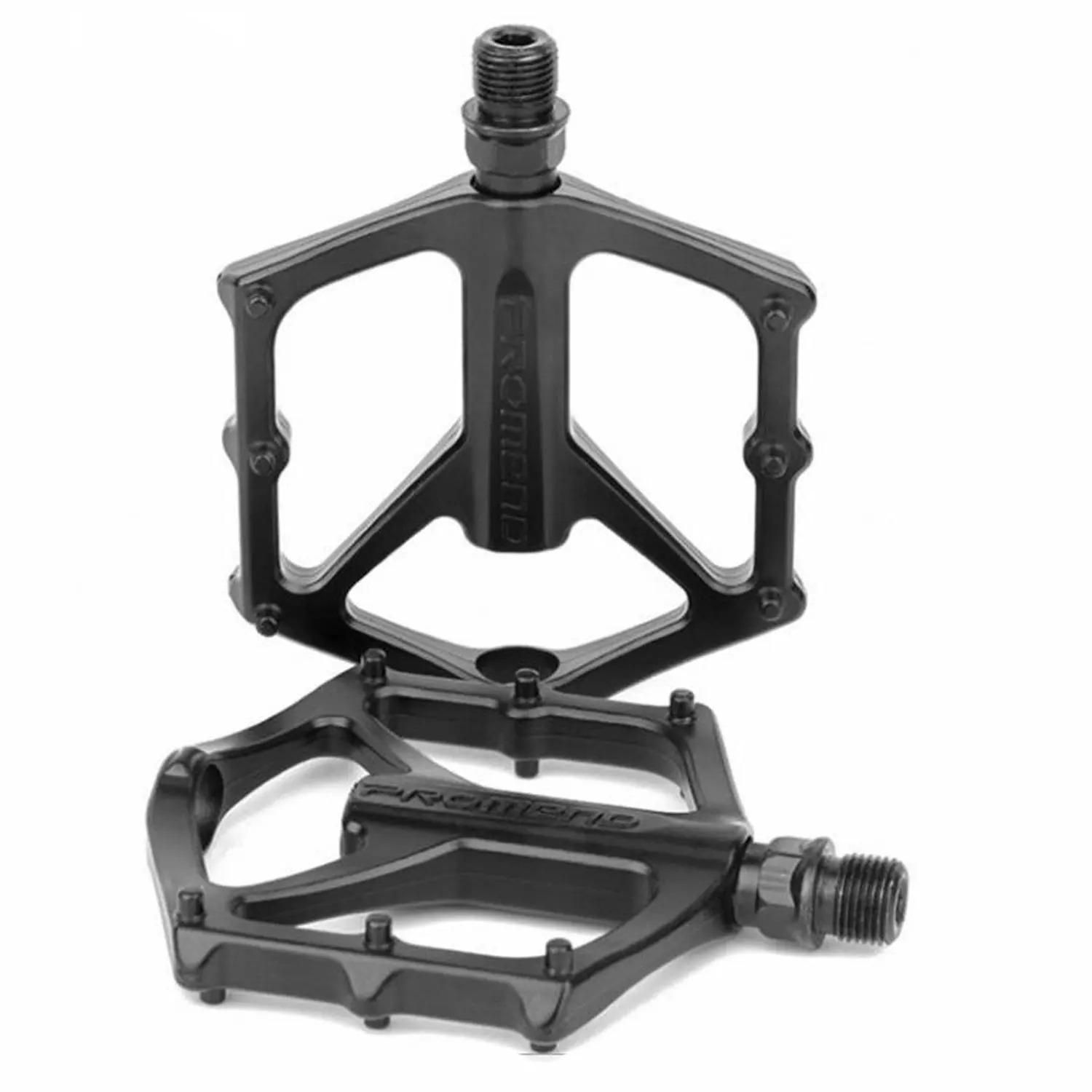 cheap M435 Mountain Bike Pedal Lightweight Threaded Sealed Bearing Aluminium Pedals for BMX Road MTB Bicycle Part