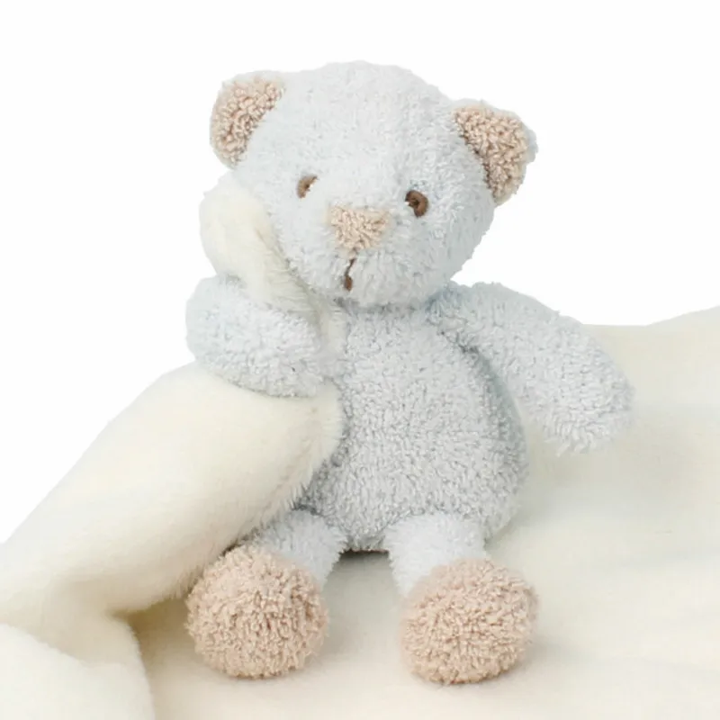 

Baby Hold blanket Bear Soft Plush Toys For Children Sleeping Mate Stuffed &Plush Animal Baby Toys For Infants Birthday Gift