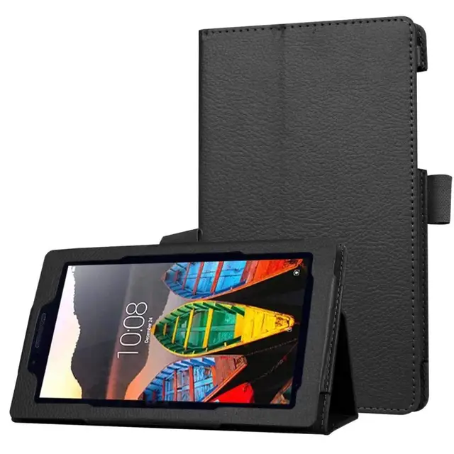 Best Offers Litchi Grain Stand PU Leather Case For Lenovo tab 3 7.0 710 essential tab3 710F Tablet Case Flip Cover Tempered Glass (not free) Best Offers Litchi Grain Stand PU Leather Case For Lenovo tab 3 7.0 710 essential tab3 710F Tablet Case Flip Cover Tempered Glass (not free)