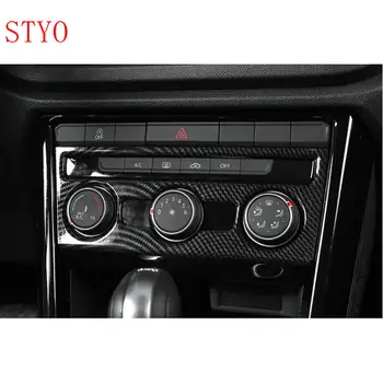 

STYO Car ABS Dashboard AC Air Conditioner Switch Button Cover Trim for LHD VW T-ROC 2018
