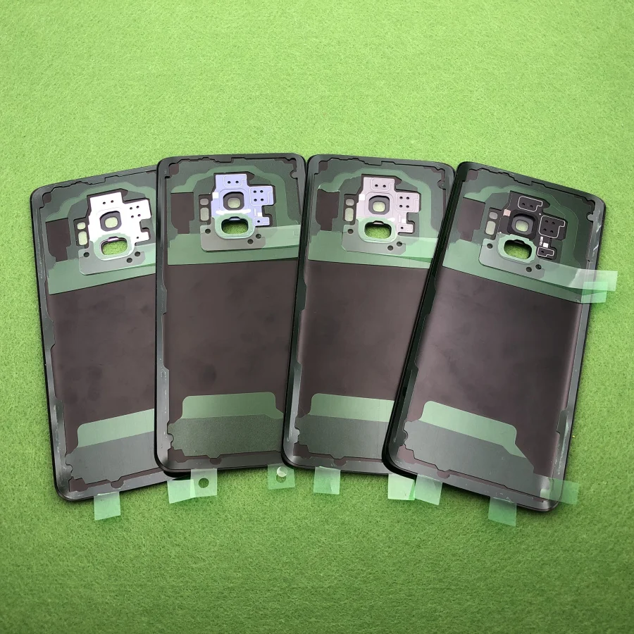 Задняя крышка батарейного отсека для Samsung Galaxy S9 Plus G965 G965F G960 G960F замена корпуса +