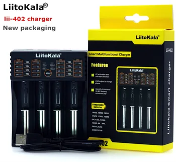 

Liitokala intelligent charger lii-402 Lii-202 Li-100 charger can be filled in AA18650 26650 16340 14500 4.2V lithium ion battery