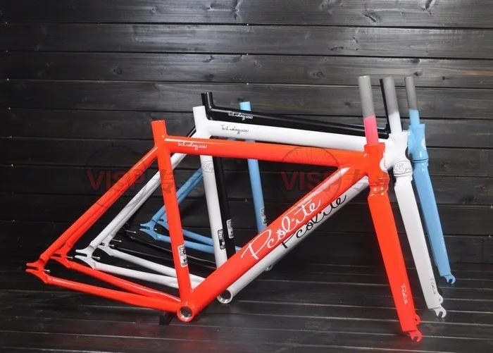 Fixie велосипедная фиксированная Шестерня PCO рама и вилка fixie Рама дорожка velo | Спорт