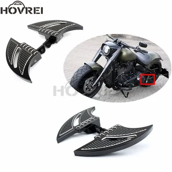 

Motorcycle CNC Floorboards Foot Pegs Footrest Pedals For Harley Touring Electra Glide Road King Dyna Sportster XL 883 1200