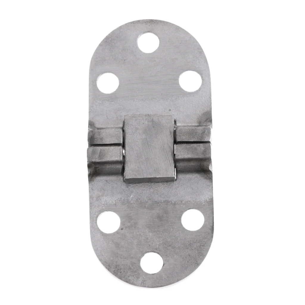 Durable Marine 316 Stainless Steel Flush Strap Hinge Door Hinge for Marine Fishing Boat Yacht RV Dinghy Home Desk Replacement