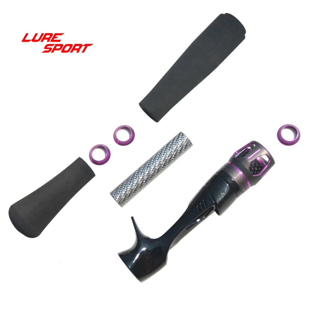 LureSport PCS Reel Seat EVA Grip Butt Winding Check Kit Fishing Rod