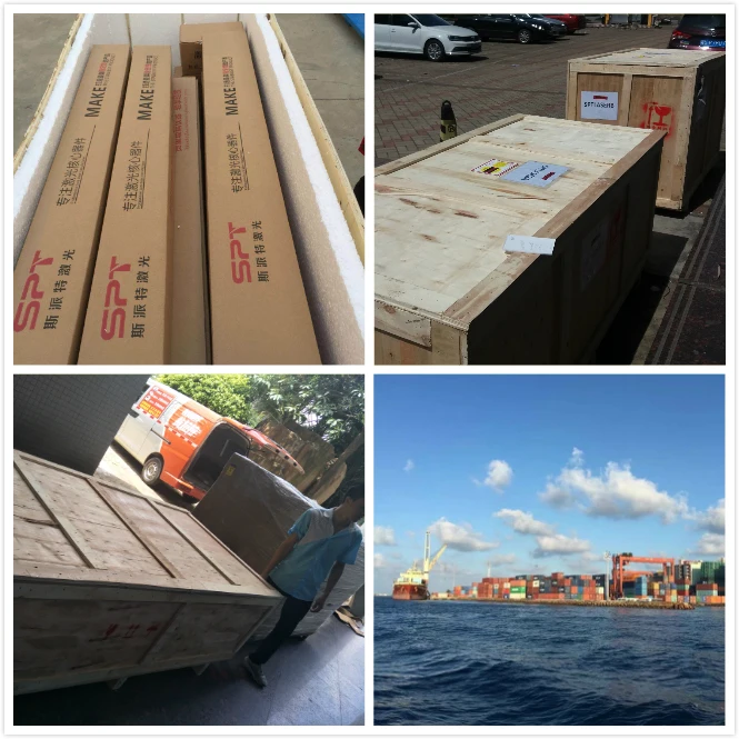 SPT factory packing laser tube