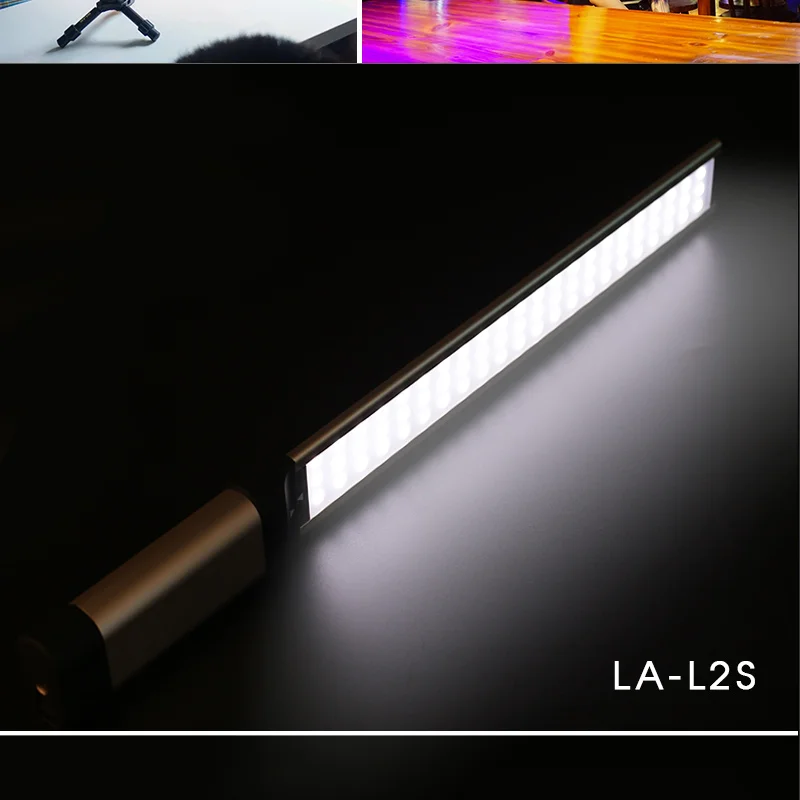 Travor ручной светодиодный видео светильник фотографии светильник тонкий 7 мм ультратонкое естественное освещение CRI 95 3200 K/5500 K с 2 шт. перезаряжаемый литий-ионный аккумулятор Батарея