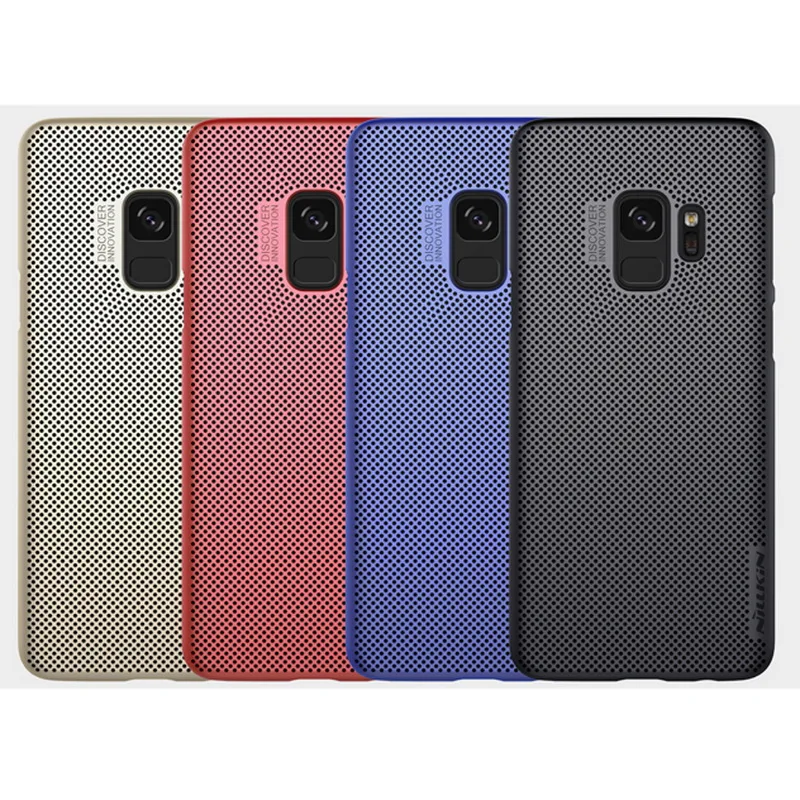 Air case для Samsung Galaxy s9 чехол Nillkin с отводом тепла Матовые чехлы из поликарбоната plus S9 +