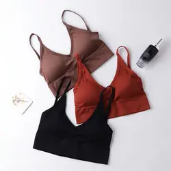 Удобный женский Бюстгальтер Bralette женское нижнее белье brallete бюстгальтер пуш-ап бюстгальтеры фитнес топы