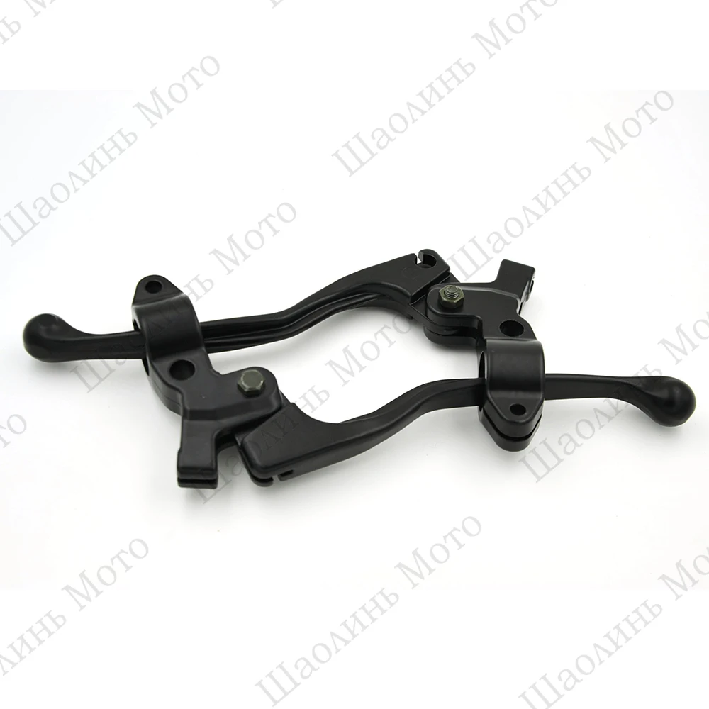 

Black Aluminum Motorcycle brake clutch lever assembly for 22.2mm 7/8'' or 24mm handlebars apply to URAL Free shipping