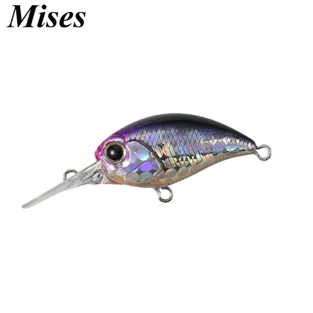 Mises-leurre flottant rigide et peu profond disponible dans cinq couleurs, appât bionique idéal pour la pêche, Wobbler, 3cm, 2.5g