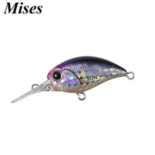 Mises-leurre flottant rigide et peu profond disponible dans cinq couleurs, appât bionique idéal pour la pêche, Wobbler, 3cm, 2.5g