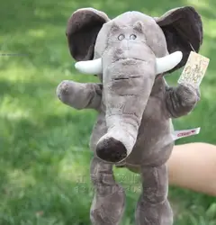 Мультфильм 26 см 1 шт. лесной Слон плюшевые стороны марионеточных сна история игрушки детские успокоить кукла